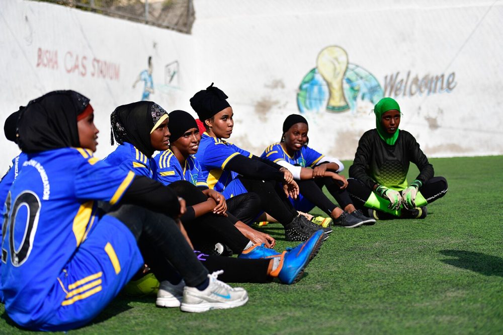 Soccer somali women